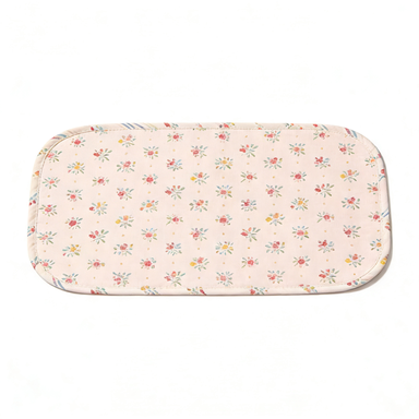 Blush Pink Ditsy Floral Oval Placemat