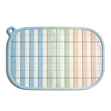 Ombre Check Silicone Placemat