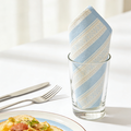 Bohemian Stripe Linen-Blend Napkin